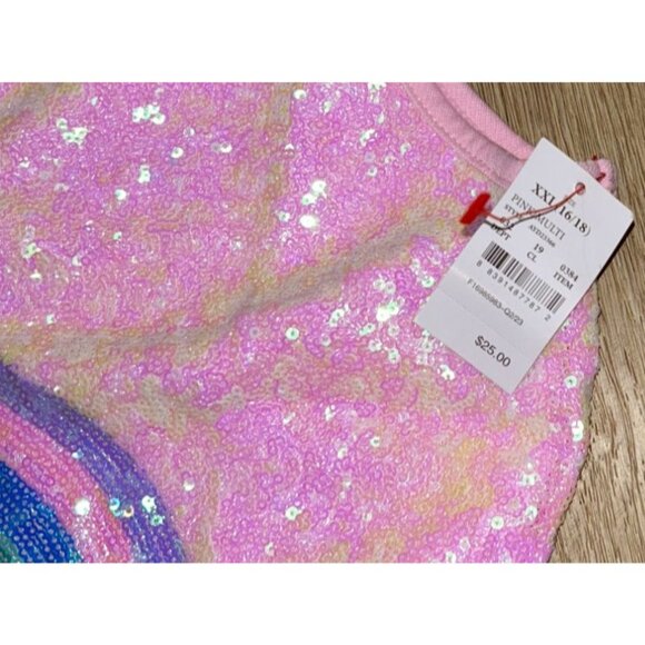 NWT Rainbow Dress, Size XXL (16-18) by Zenzi (in polybag still) MSRP $25 - Picture 6 of 8